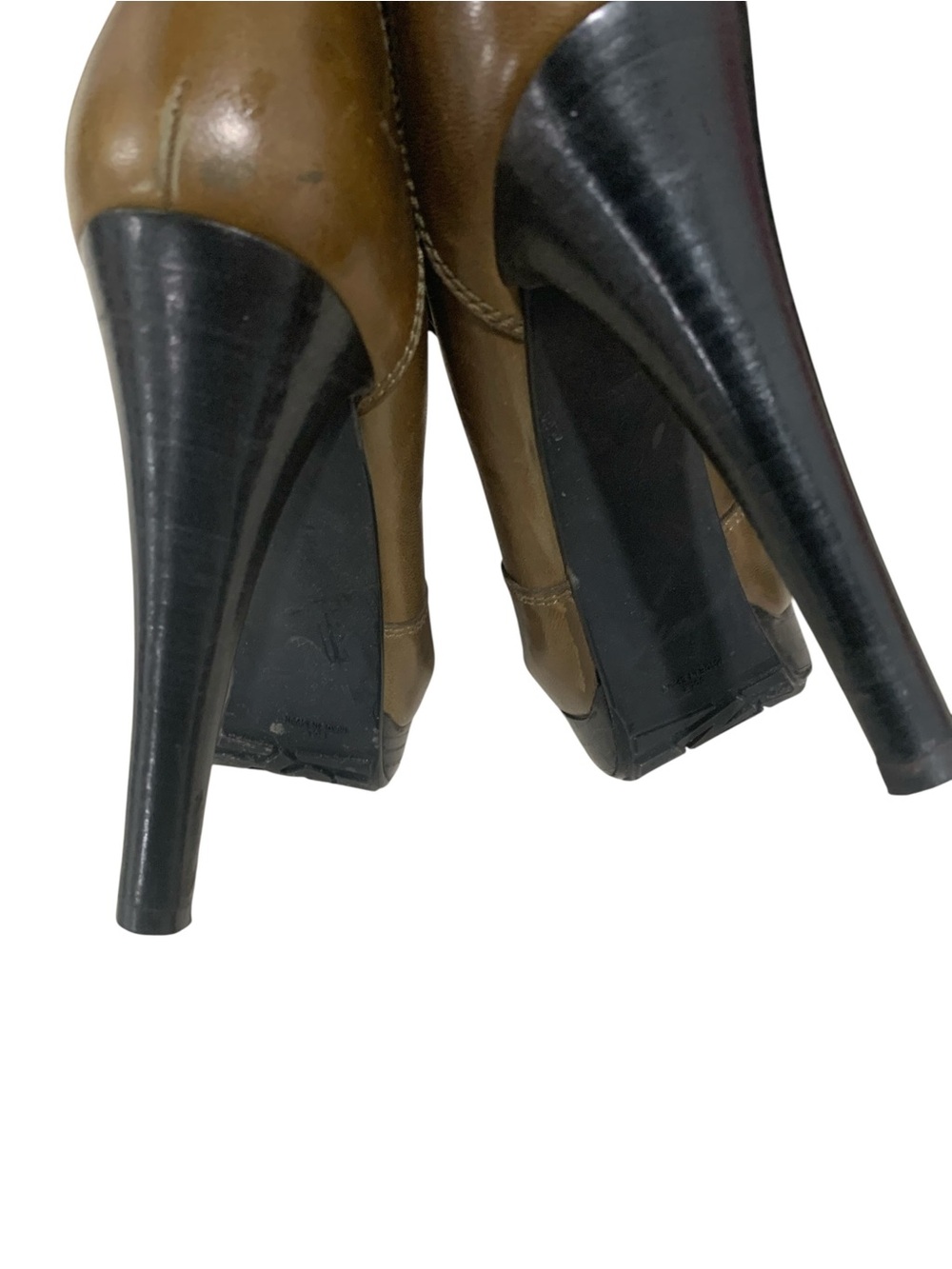 Stuart Weitzman Brown Leather
Over the Knee Lace Up Stiletto Boots size 8 - Picture 10 of 11